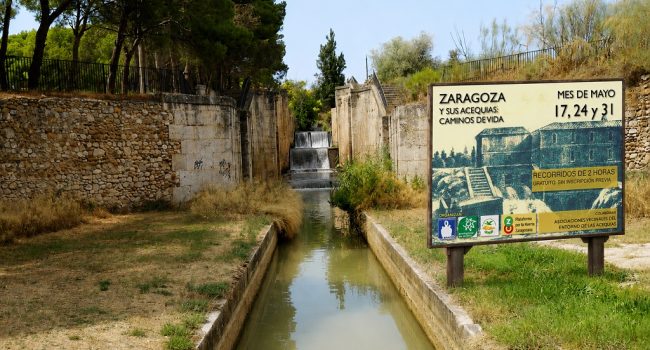 Descubre las acequias de Zaragoza con los “Cursos de vida y de historia”