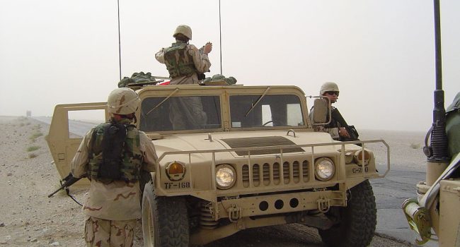 Tropas de EEUU en Afganistán en 2004.