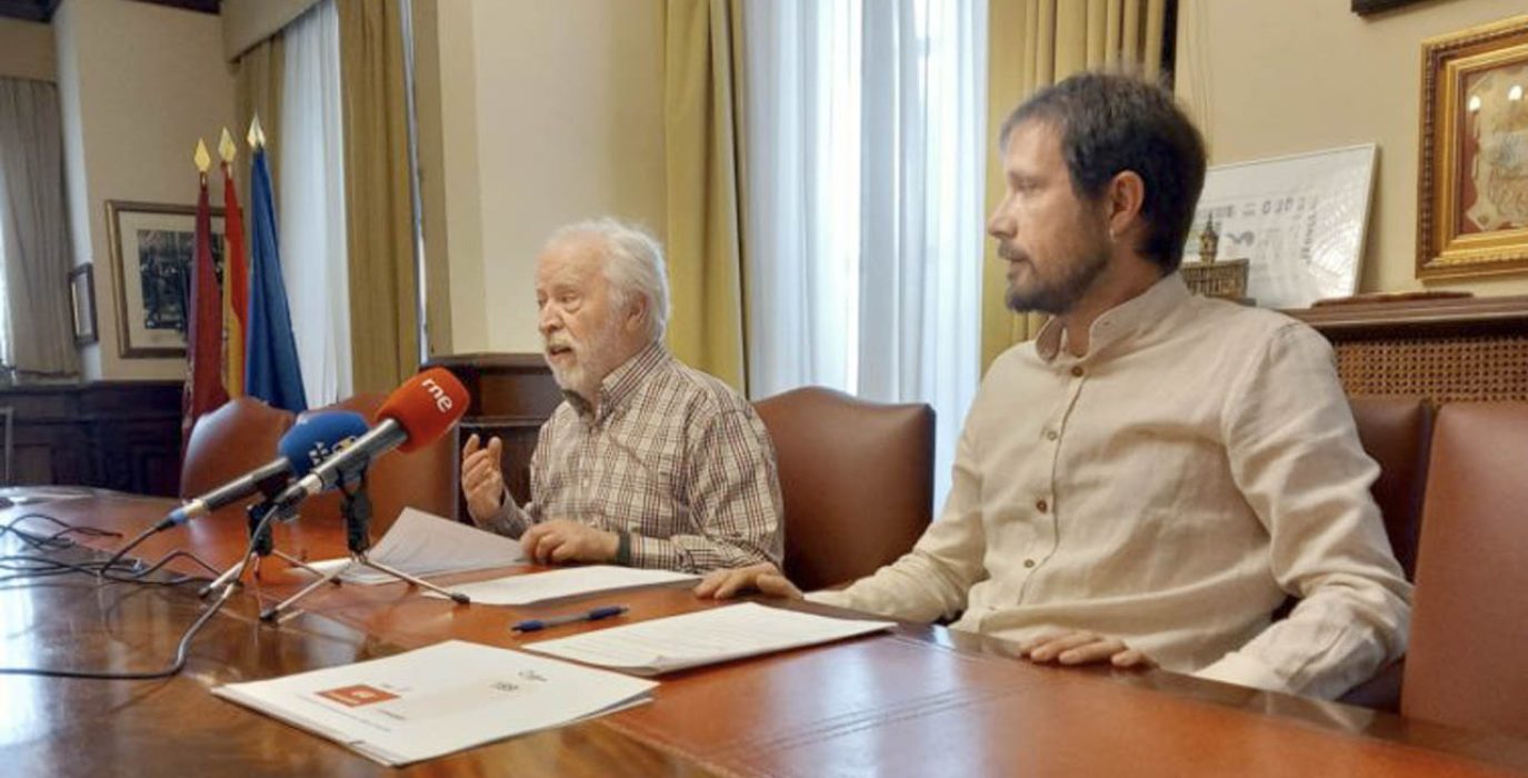 Gonzalo Ruiz y Zésar Corella, representantes de Espacio Municipalista | Foto: EMT