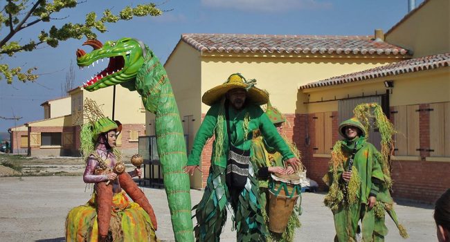 Espectáculo en la Alfranca.