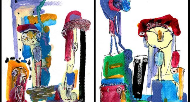 Una muestra de la obra de Pilar Serrano.