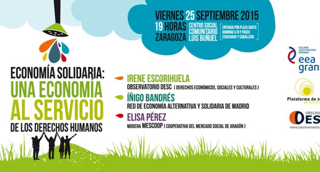 La VI Feria del Mercado Social de Aragón se celebra en Zaragoza del 25 al 27 de septiembre.