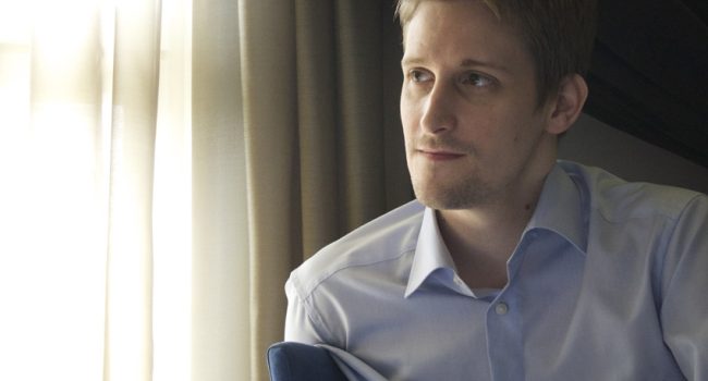Edward Snowden, uno de los premiados el pasado año. Foto: