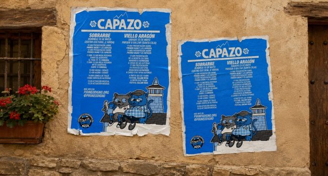El Movimiento Pirineo Digno mantiene el pulso reivindicativo con su Ciclo de Capazos