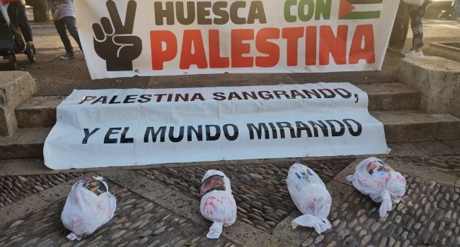 Foto: “Huesca con Palestina”