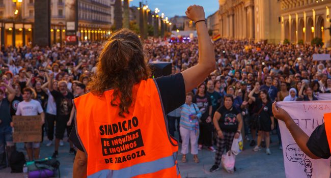 Foto: Sindicato de Inquilinas de Zaragoza