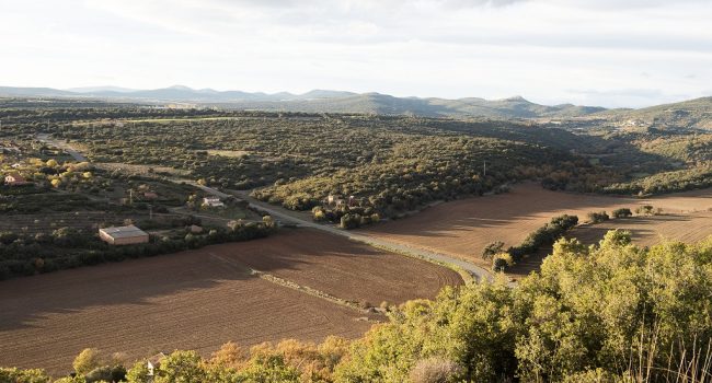 Zona afecta por el proyecto minero Teresa I cerca de Estopanyà | Foto: Plataforma Unitaria contra la autopista eléctrica