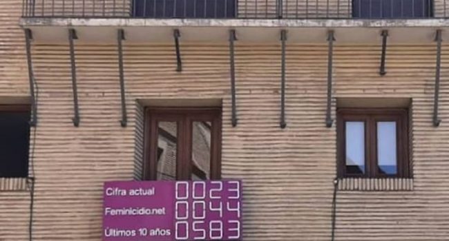 El ultraderechista Vox pretende eliminar el contador de víctimas de la violencia machista de Monzón