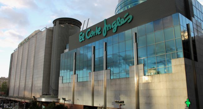 El Corte Inglés de Paseo de la Castellana en Madrid.