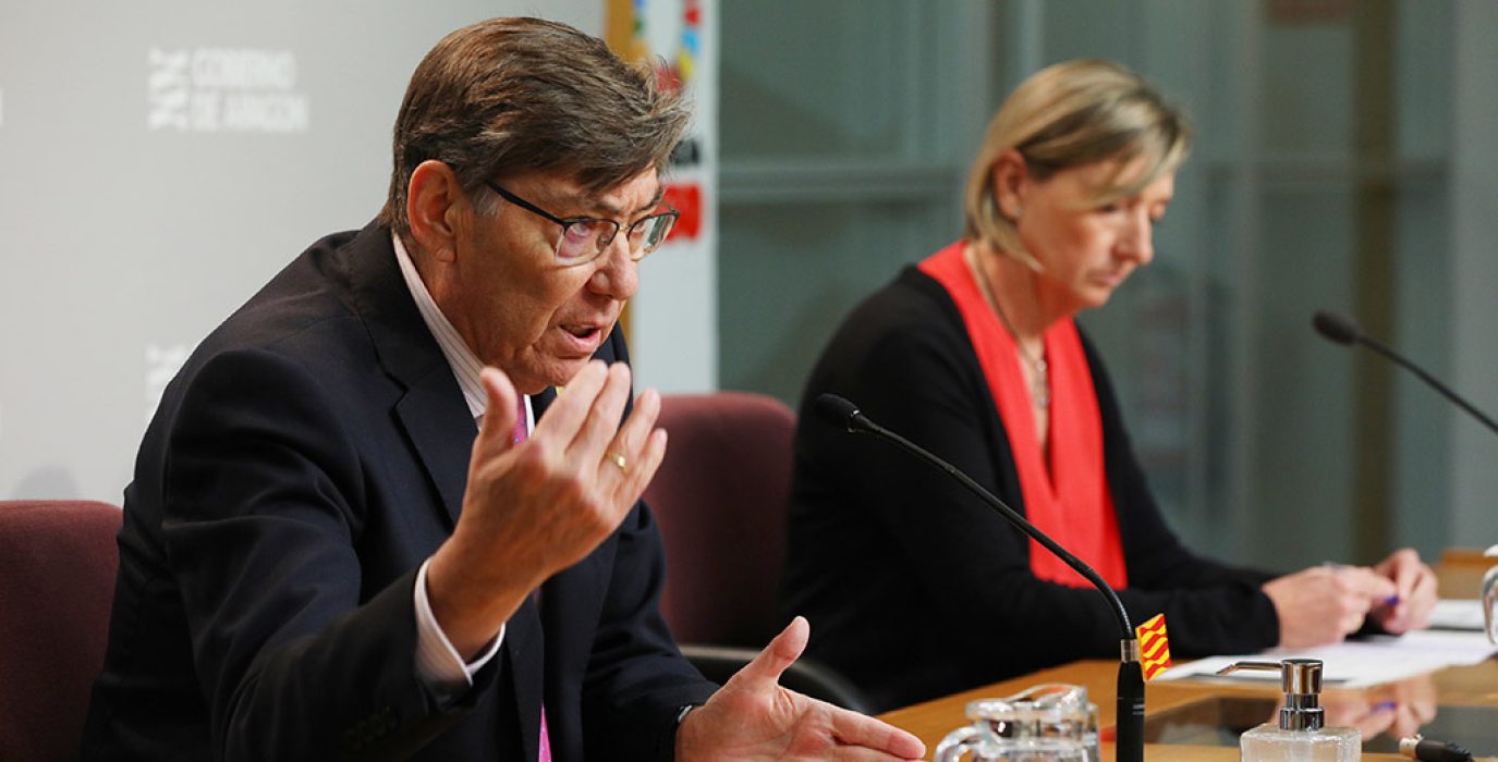 El vicepresidente y consejero de Industria, Competitividad y Desarrollo.