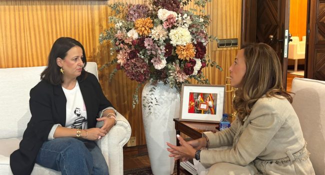 Tomás durante el encuentro con Chueca | Foto: ZeC