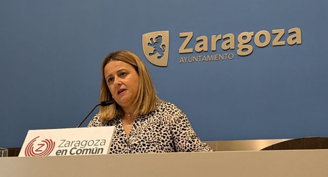 Elena Tomás, portavoz de ZeC | Foto: Iker G. Izagirre (AraInfo)