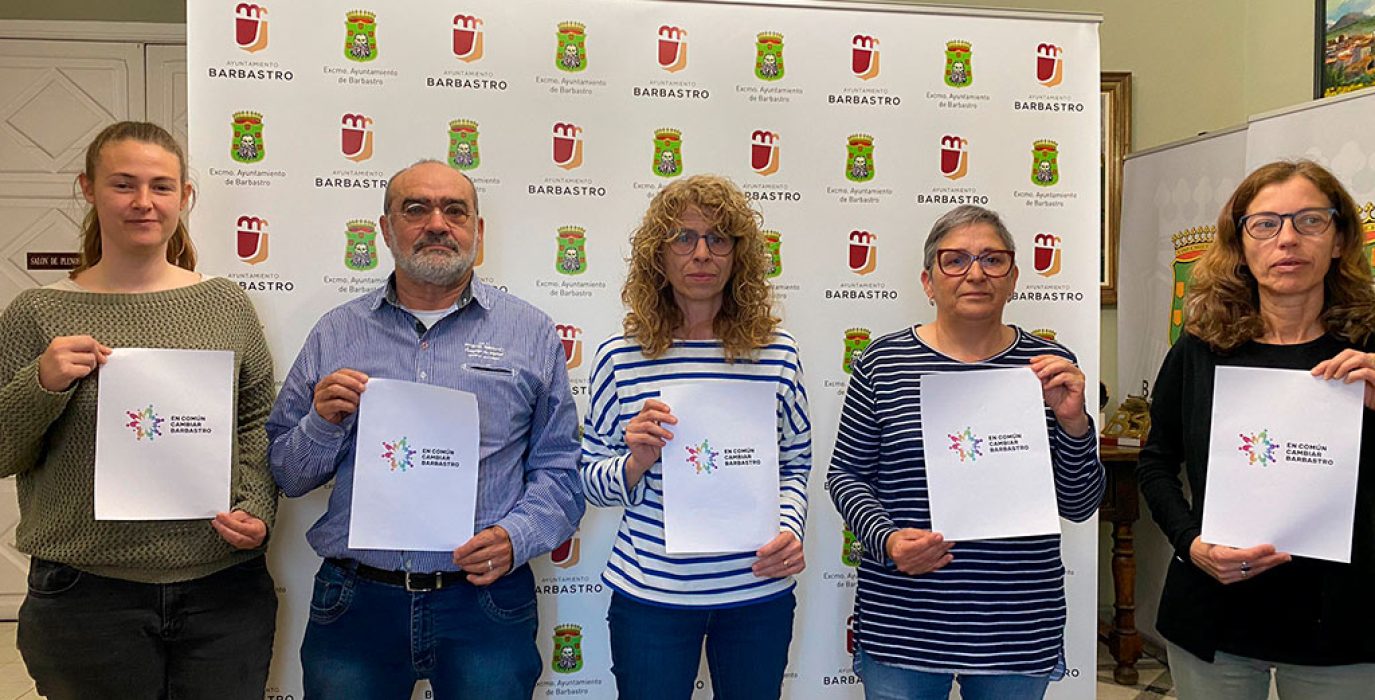 La nueva coalición se llamará En Común Cambiar Barbastro