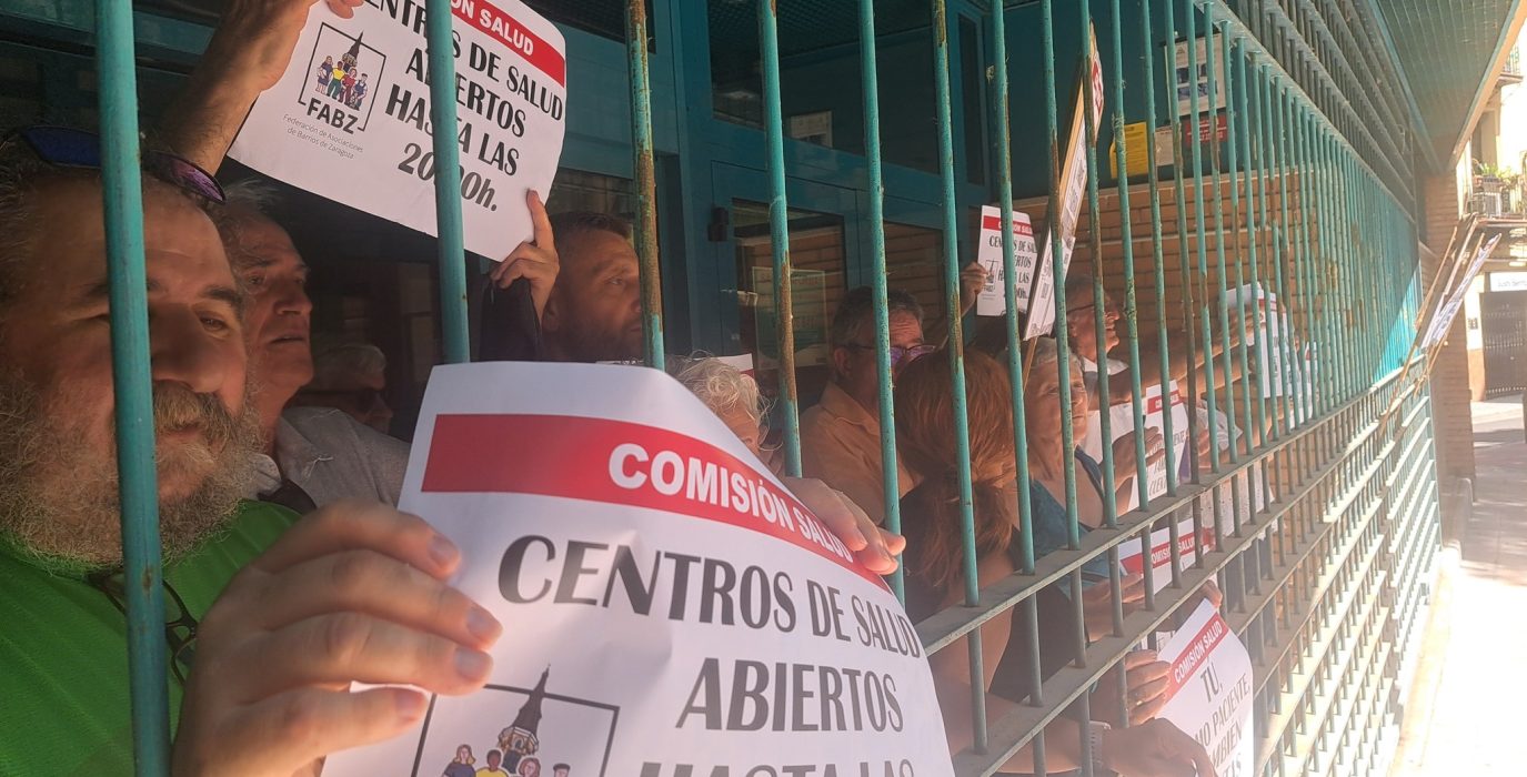 Encierro en el Centro de Salud de Rebolería en junio de 2025 | Foto: FABZ