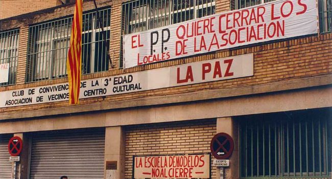 Imagen de archivo del "Encierro de las cerrajas" | Foto: Zaragoza Rebelde