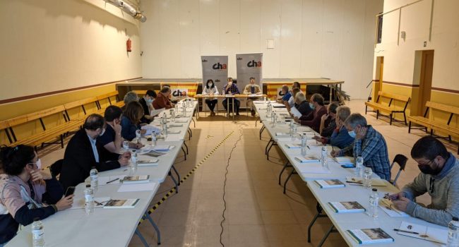 Encuentro de alcaldes y alcaldesas de CHA en Bardallur.