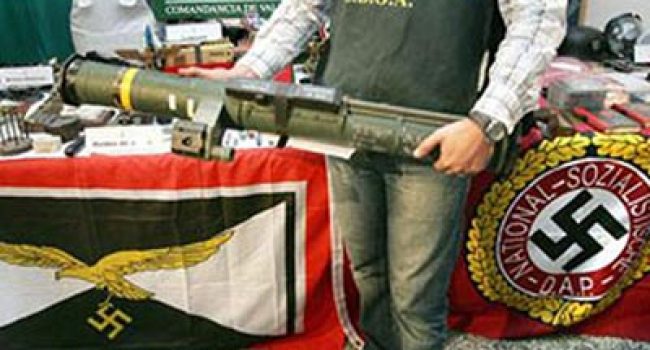 Parte del material incautado en la operación Panzer.