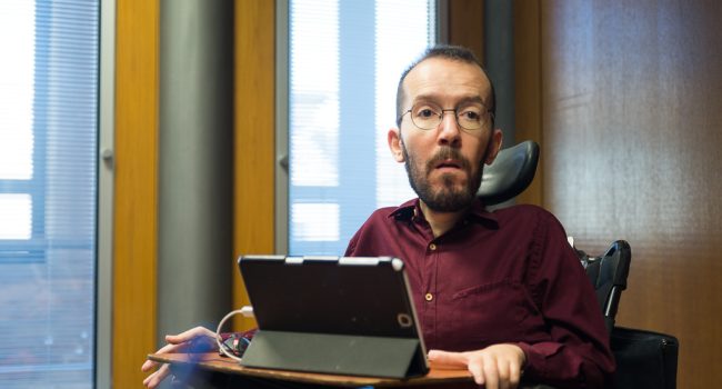 Echenique en una imagen de archivo. Foto: Pablo Ibáñez (AraInfo)