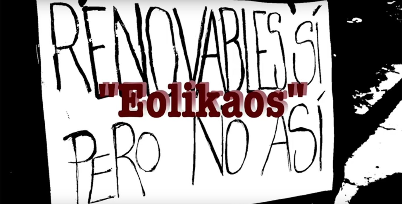 Fotograma del videoclip de la Plataforma en Defensa del Territorio de Cinco Villas