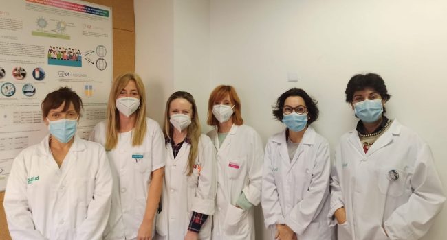 Equipo premiado por la Sociedad Española de Periodoncia y Osteointegración. Foto: DGA