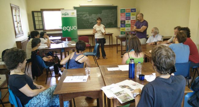 Preparando las conclusiones. Foto: Equo