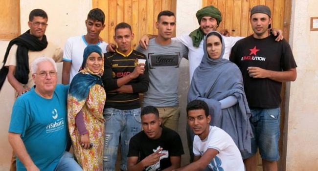 Profesorado y alumnado de la Escuela de Cine del Sahara, La EFA Abidin Kaid Saleh, distinguida con la Siñal Espiello Chicorrón