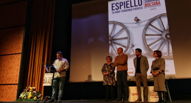 Inauguración de la XX edición de Espiello, este viernes en Boltaña | Foto: @espiellofest