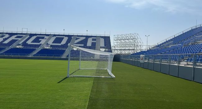Estadio modular del Real Zaragoza | Foto: AZ