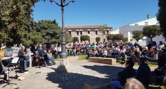 Exeya recuerda a sus exiliados y deportados. Foto: @aytoejea