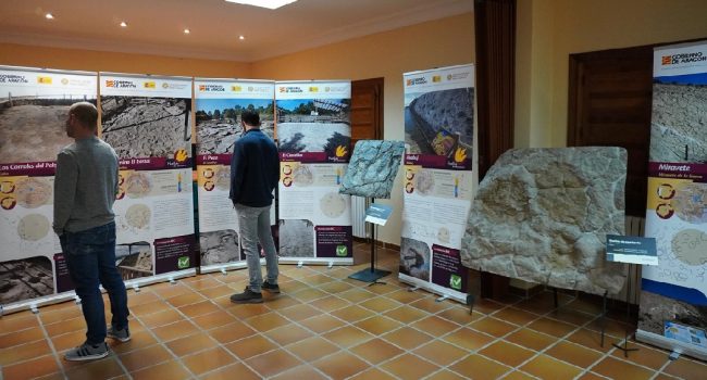 La muestra ‘Los yacimientos paleontológicos BIC de Teruel’ llega a Formiche Alto con nuevas curiosidades