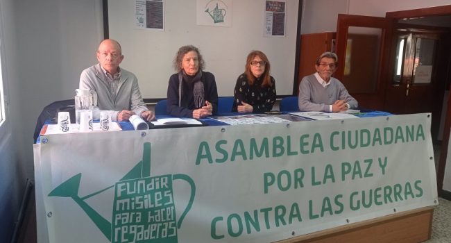 Extenso programa en Zaragoza “contra todas las guerras, trabajando por la paz”