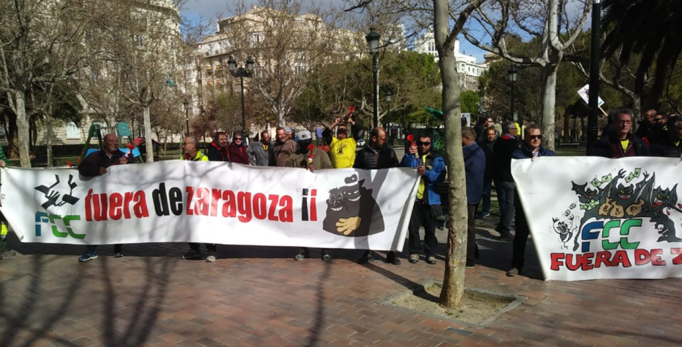 Concentración en el TACPA de este pasado jueves.