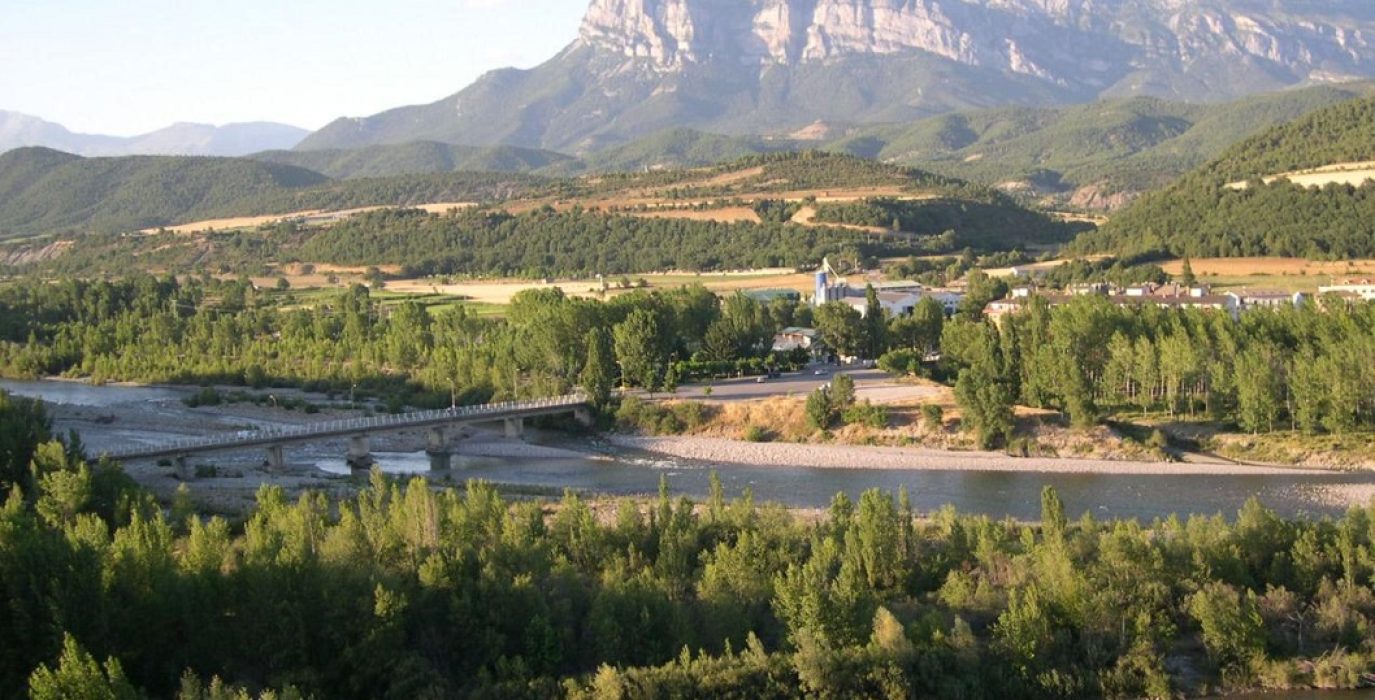 Los montes de L’Aínsa-Sobrarbe escenario del primer proyecto piloto para la prevención de incendios forestales en el Prepirineo