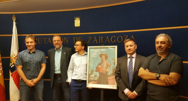 Presentación de la Feria del Libro de Zaragoza. Foto: DPZ