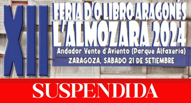 Feria-do-Libro-Aragonés-2024-Rebellar suspendida