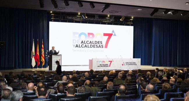 Foto Aránzazu Navarro DPZ VII Foro de alcaldes y alcaldesas de la DPZ nuevo mandato nuevos proyectos