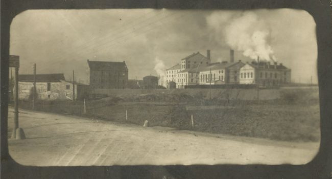 Azucarera del Bajo Aragón en los años 20. Foto: Román Sierra