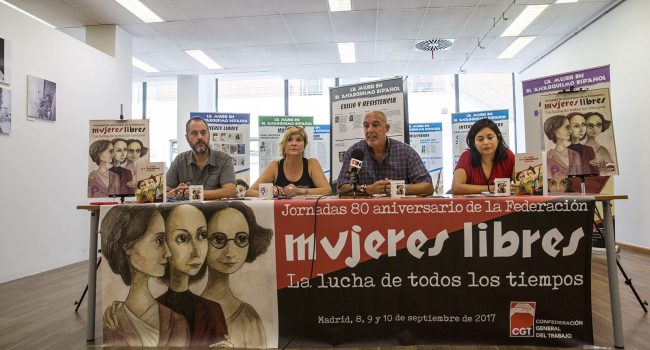 Presentación de las jornadas. Foto: CGT