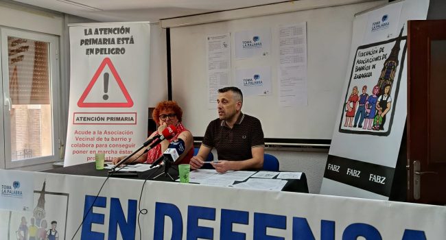 Presentación en la FABZ de la campaña "Toma la palabra".