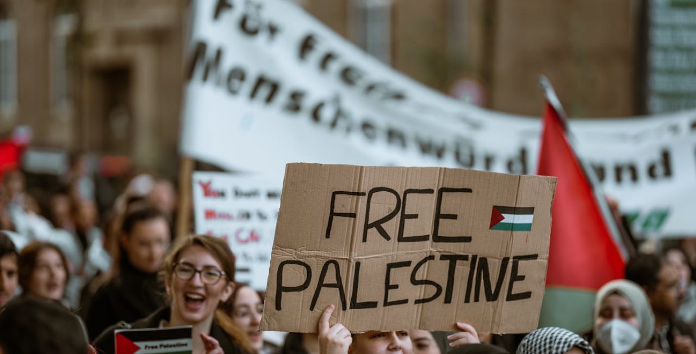 Movilizaciones contra el genocidio en Palestina | Foto: Omar Ramadan (Pexels)