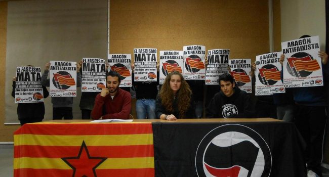 Fuera faixismo de nuestros barrios y pueblos Aragón AntiFaixista