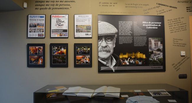 El acto se celebrará en la sede de la Fundación José Antonio Labordeta.
