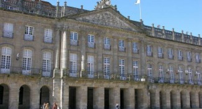 Concello de Compostela, a ciudat con mas gallegofablants. Foto: Luis Miguel Bugallo Sánchez (CC-BY-SA)