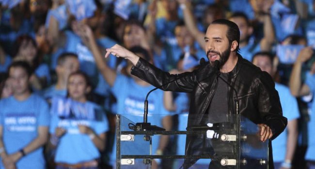 Nayib Bukele.