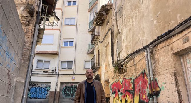 Nicolás López, candidato a la alcaldía de Teruel | Foto: Ganar Teruel