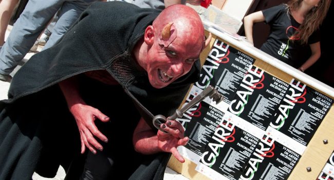Circo, teatro, clown, danza, música y talleres infantiles se citan en Pancrudo este fin de semana. Foto: Gaire (2013)