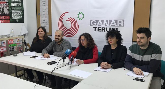 Raquel Fuertes, Nicolás López(Izquierda) , Anabel Gimeno(Centro), Lidia Serrano(Derecha) y Nacho Marco.