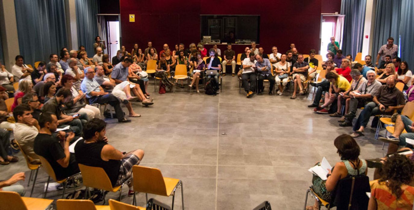 Asamblea de Ganemos Zaragoza. Foto: Pablo Ibañez (AraInfo)