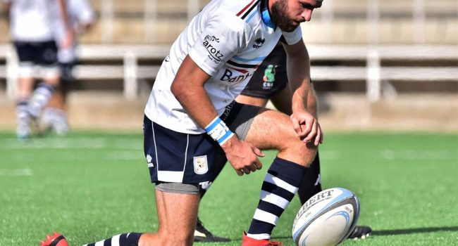 Gauthier Viriot, jugador del Bantierra Fénix. Foto: Valentin Gutierrez.
