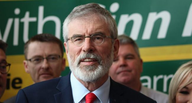 Gerry Adams. Foto: Sinn Féin